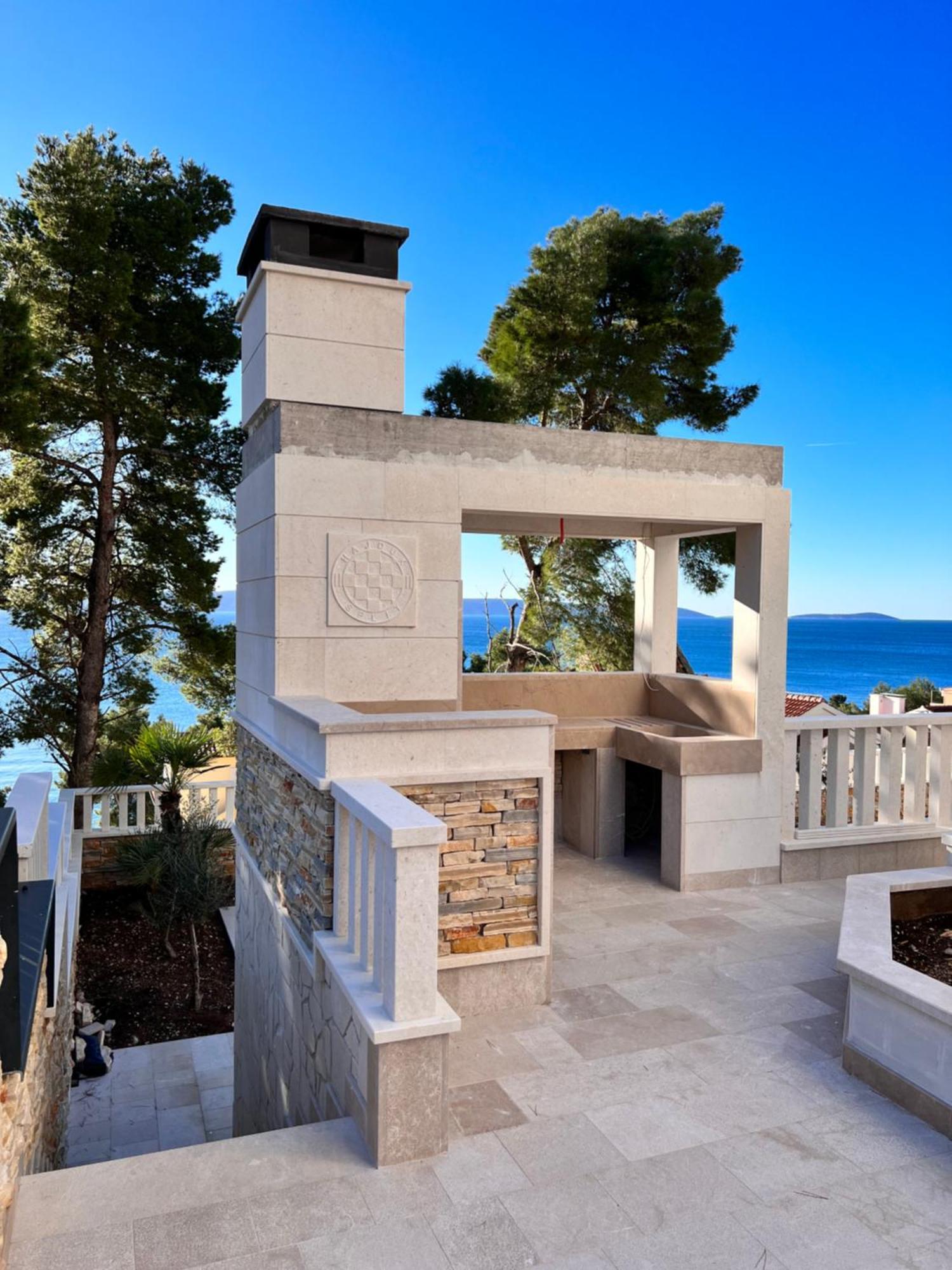 Luxury Beachfront Villa Carlisa Čiovo Exterior foto